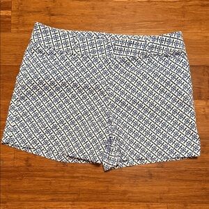 The Limited Blue and White Women's Shorts
